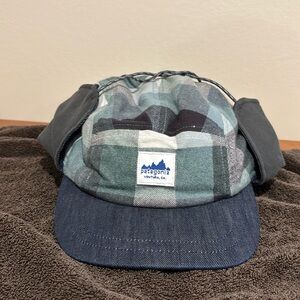 Patagonia men’s Range Earflap cap, size medium